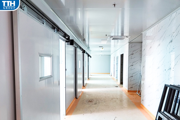 hoàn thiện thi công phần hành lang