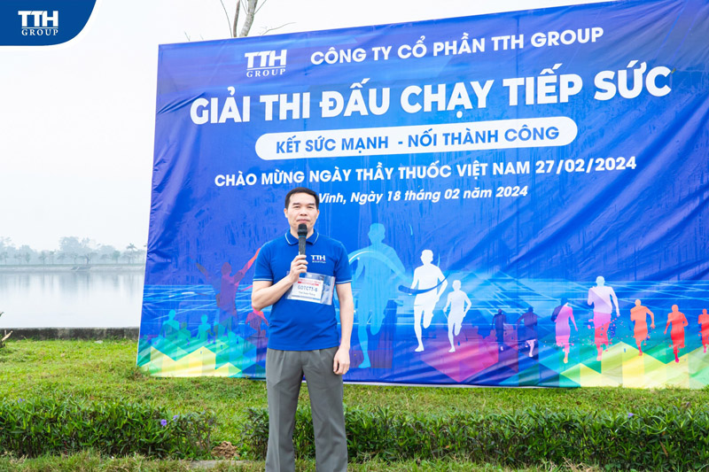 chủ tịch, tgd thái doãn thắng phát biểu 