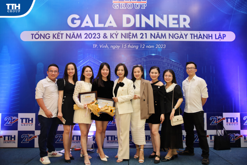 GALA DINNER TỔNG KẾT NĂM 2023, KỶ NIỆM 21 NĂM NGÀY THÀNH LẬP TTH GROUP