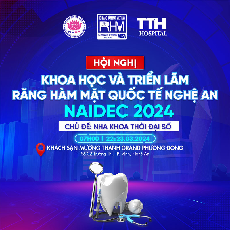 TTH GROUP & HỘI RĂNG HÀM MẶT NGHỆ AN TỔ CHỨC HỘI NGHỊ KHOA HỌC & TRIỂN LÃM RHM QUỐC TẾ LỚN NHẤT MIỀN TRUNG