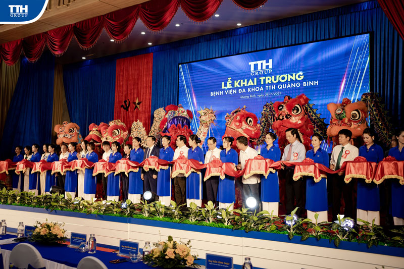LỄ KHAI TRƯƠNG BỆNH VIỆN ĐA KHOA TTH QUẢNG BÌNH
