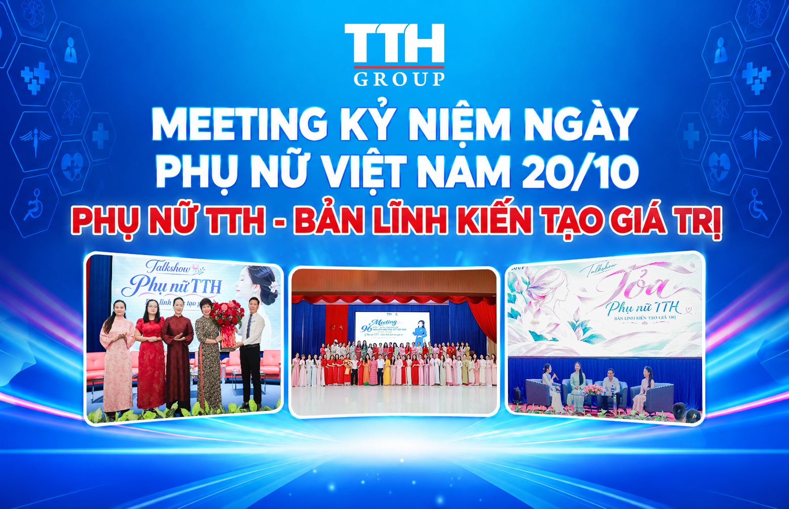 MEETING KỶ NIỆM NGÀY PHỤ NỮ VIỆT NAM 20/10: PHỤ NỮ TTH - BẢN LĨNH KIẾN TẠO GIÁ TRỊ