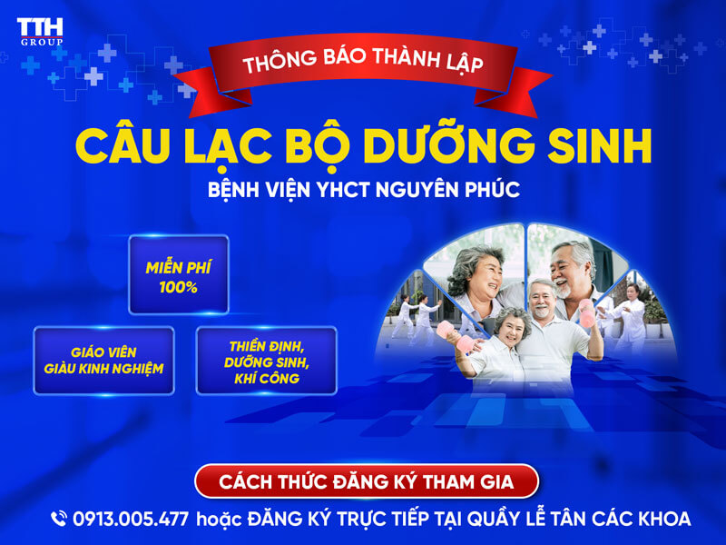 THÔNG BÁO THÀNH LẬP CÂU LẠC BỘ DƯỠNG SINH NGUYÊN PHÚC